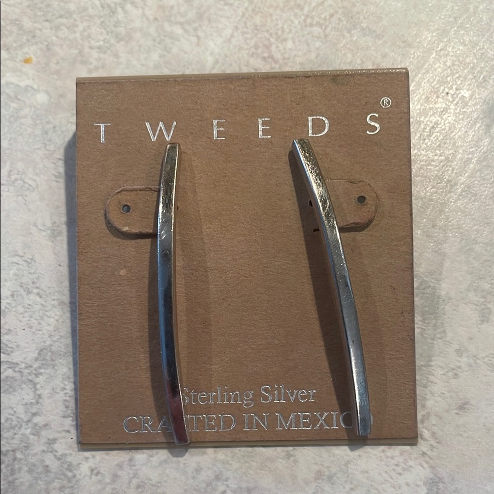 Tweeds Sterling Silver Earrings